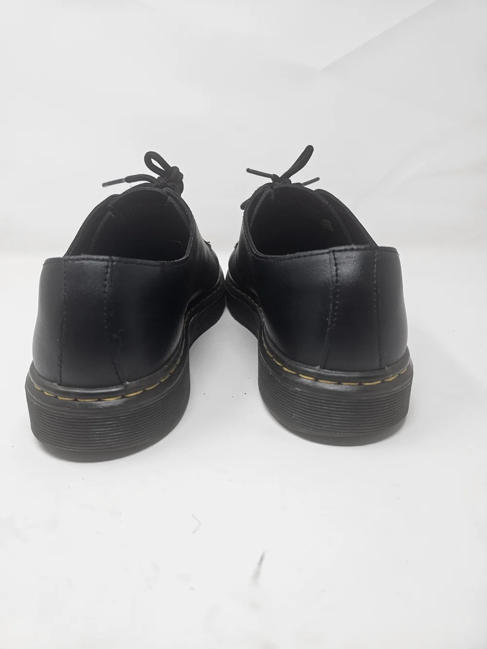Dr. Martens Mens Black Zavalalo LA004 Leather Round Toe Oxford Shoes Size US 9 M